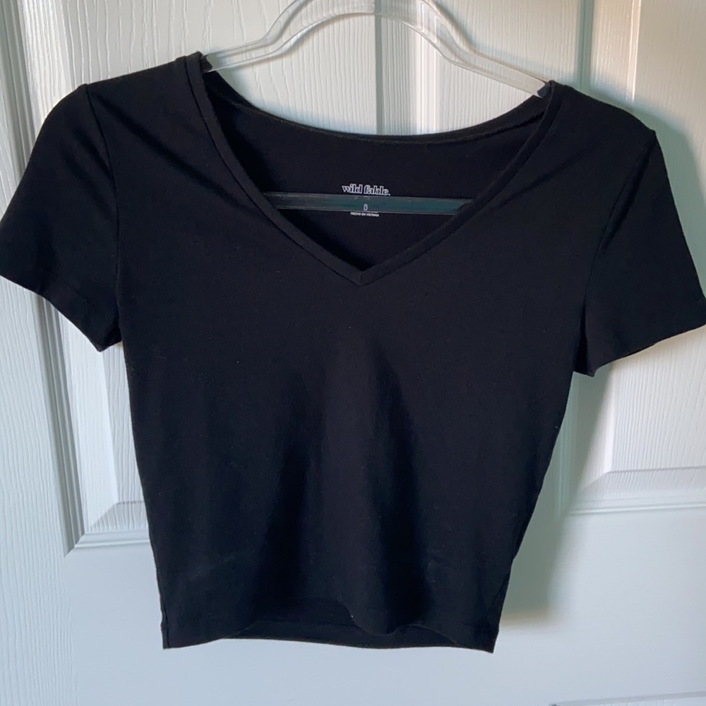 TARGET BLACK CROP TOP!!